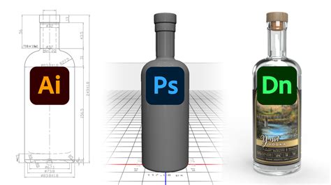 How to make a 3D Printed model using Illustrator and Photoshop.